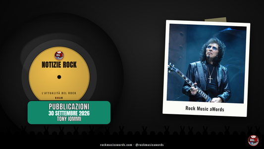 Notizie Rock: Tony Iommi pubblica il singolo Stormwatcher