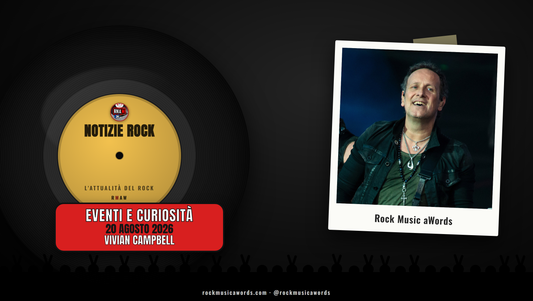 Notizie Rock - Vivian Campbell e il ritorno della malattia