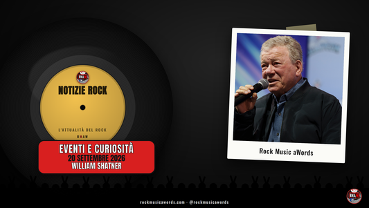 Notizie Rock: William Shatner debutta dal vivo con la sua band heavy metal