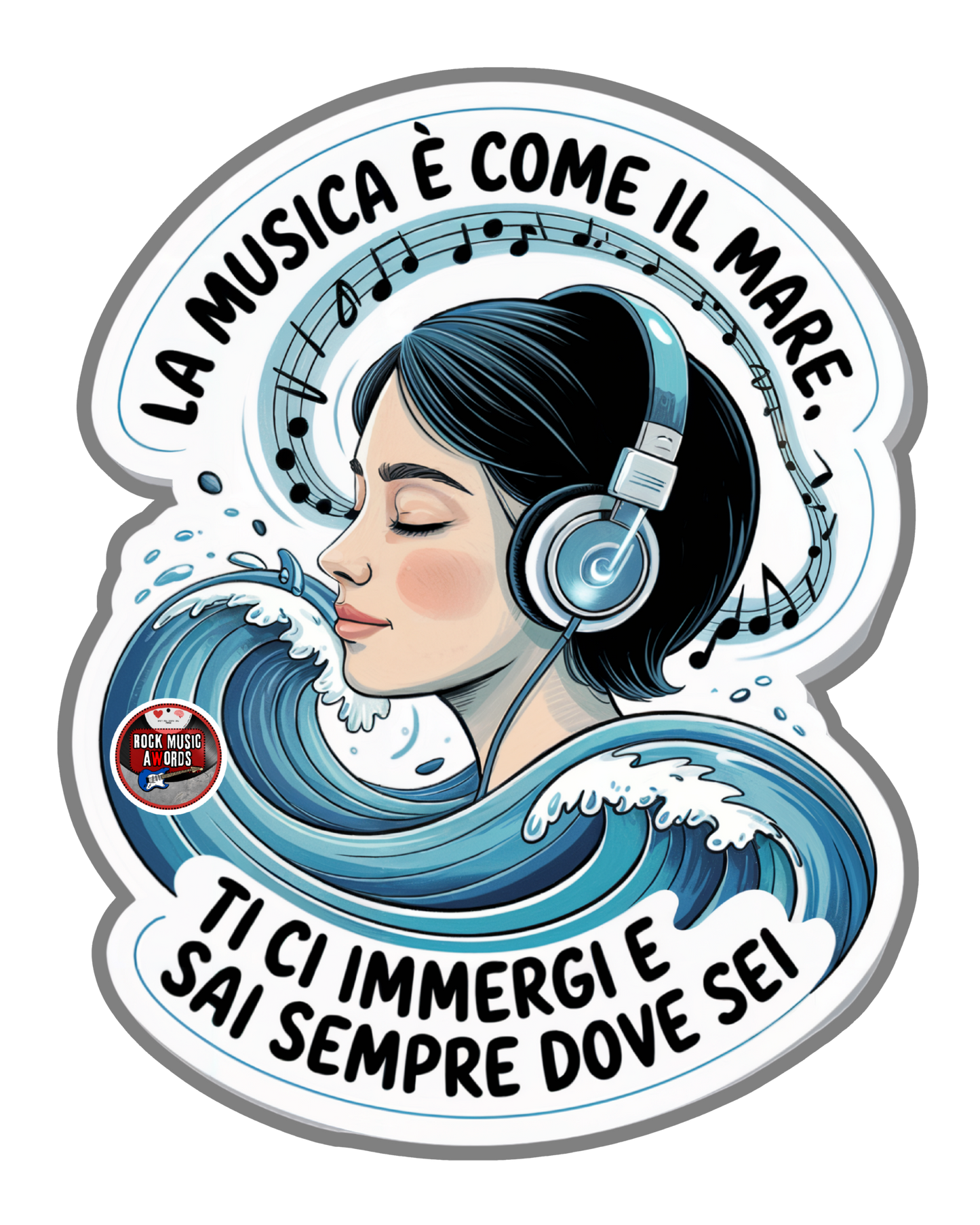 Kit Mare di Musica – Felpa Girocollo + Tazza [IT]