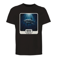 T-shirt premium Rock Art «Haifisch» (Berlin, 2009), colore Nero