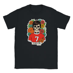 T-shirt nera con la calavera El Beatle 1966