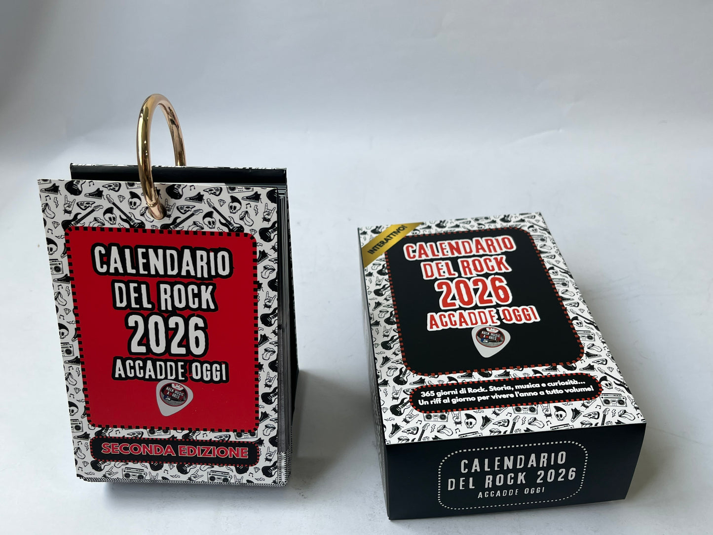 Kit "Antidepressivo Rock" – Calendario + T-Shirt + Tazza [IT]