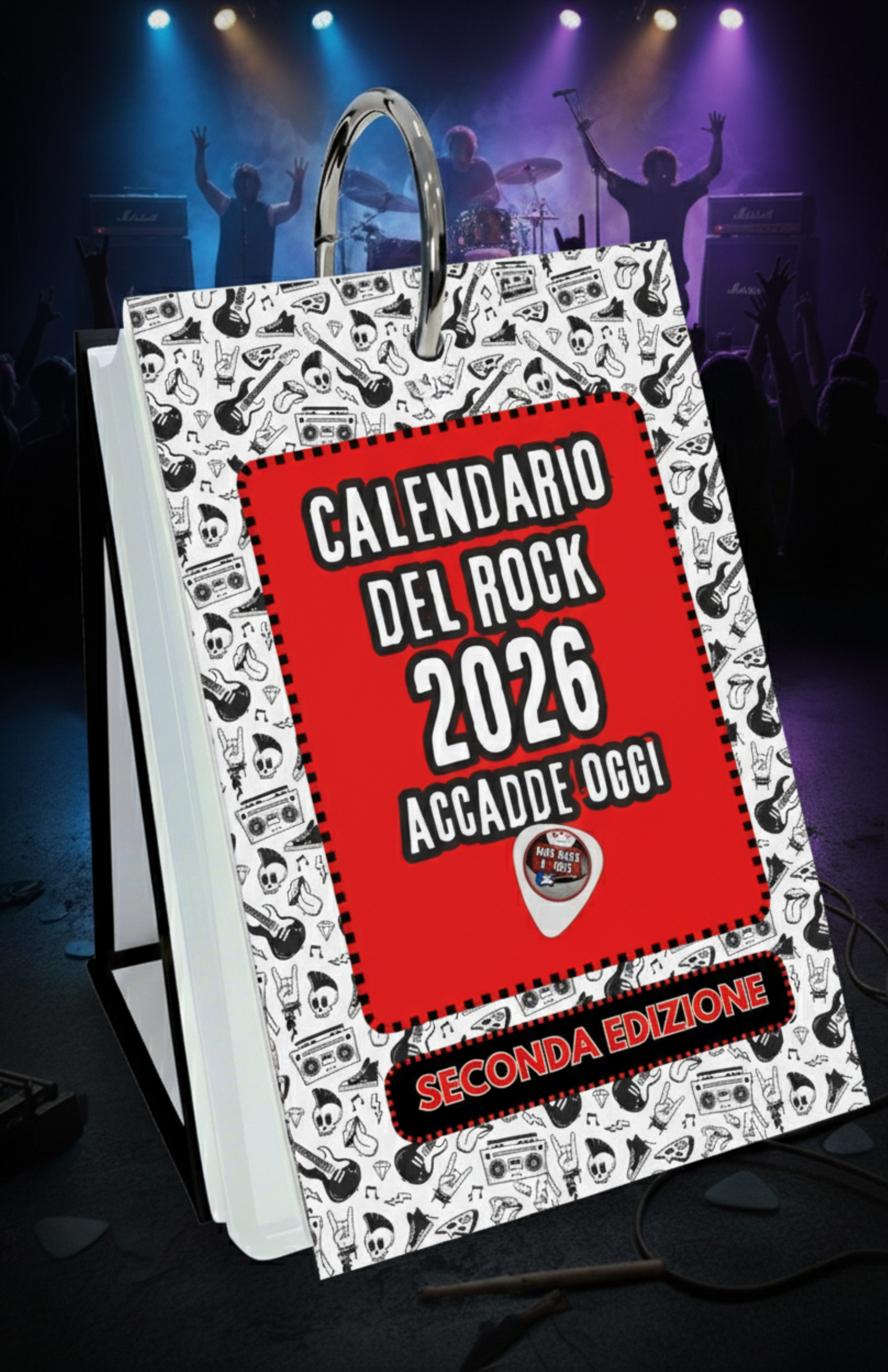 Calendario del Rock 2026 – 2^Edizione da Collezione con QR Code