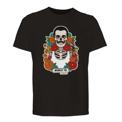 T-shirt Premium nera con la calavera Wembley '85
