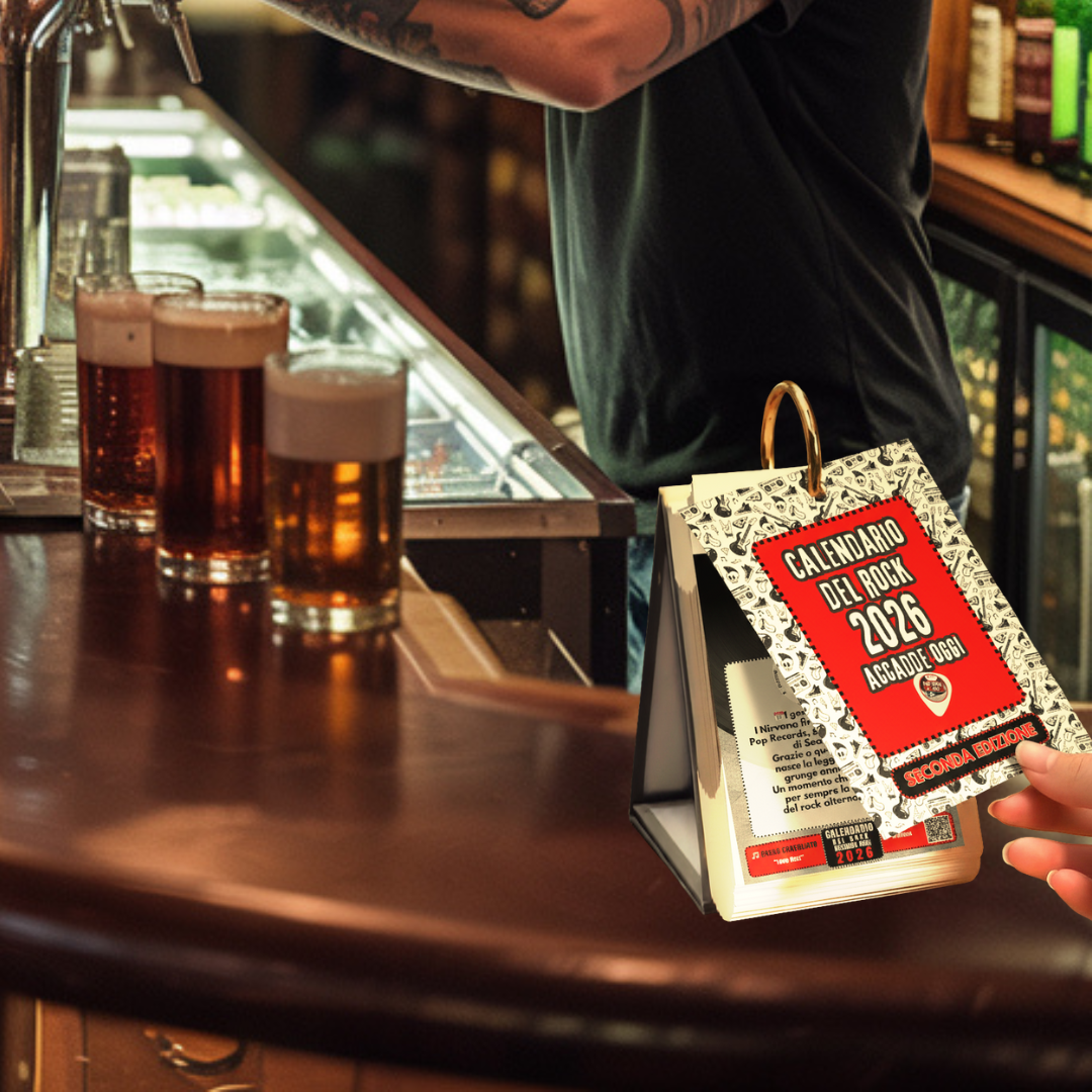 Calendario del Rock 2026 – 2^ Edizione da Collezione con QR Code - In Pre-Ordine Omaggio Calendario del Rock 2025