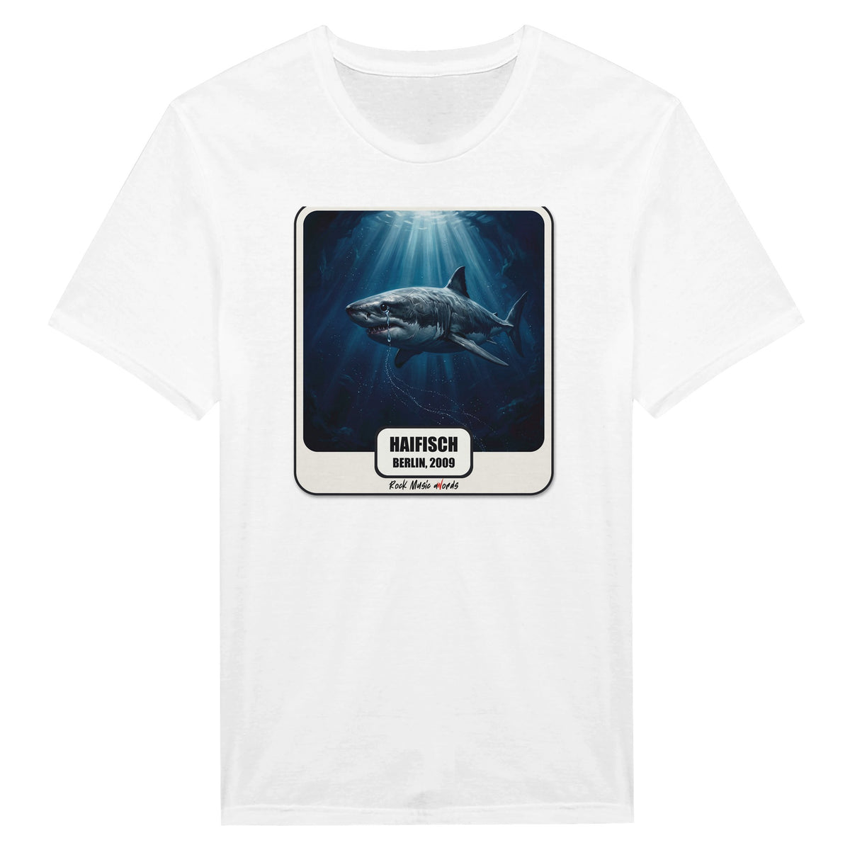 T-shirt Rock Art «Haifisch» (Berlin, 2009), foto d'ambiente