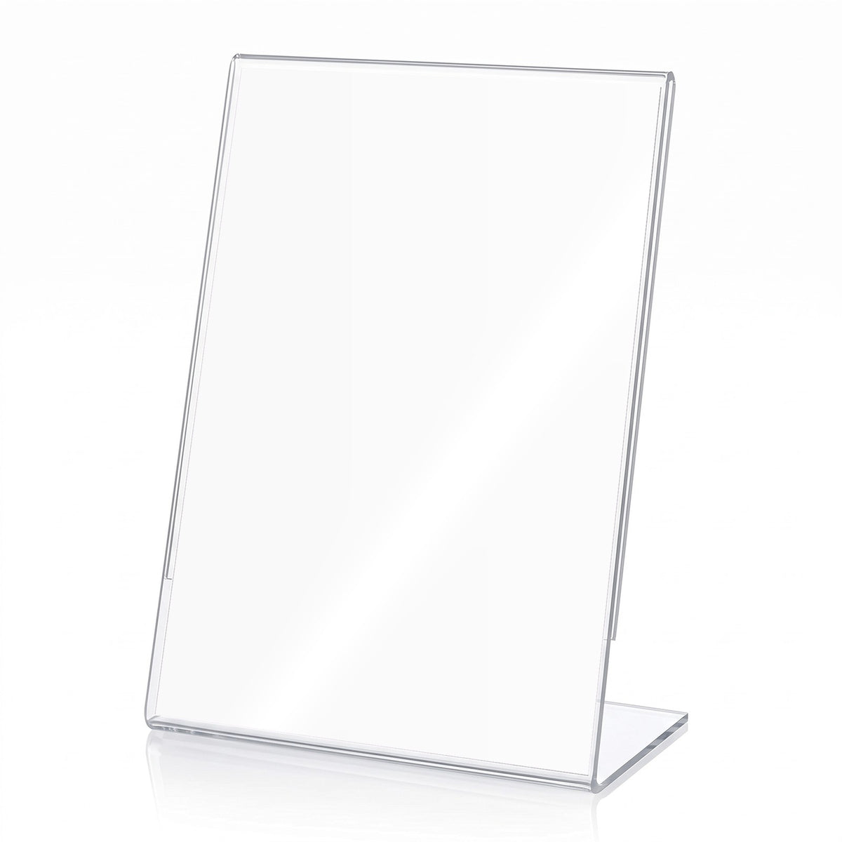 Portafoto a L in plexiglass trasparente per Calavera 10 × 15, vuoto