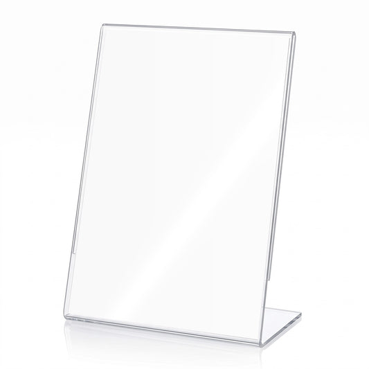 Portafoto a L in plexiglass trasparente per Calavera 10 × 15, vuoto
