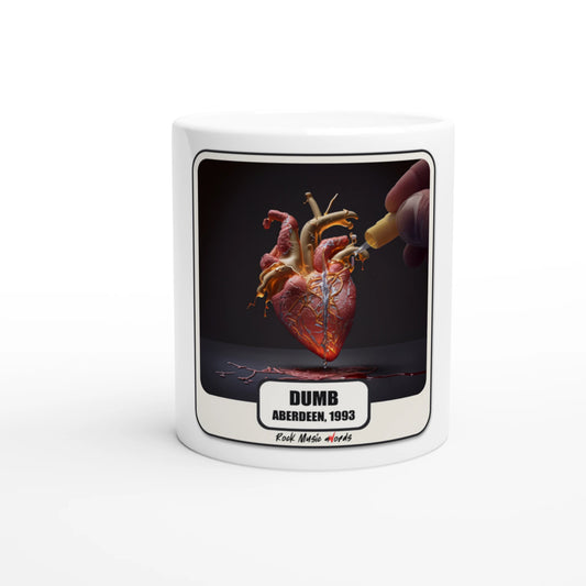 Tazza con la stampa Rock Art «Dumb»